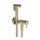 Gessi SHOWER doccetta shut-off a parete, con miscelatore, finitura brass brushed PVD 45130#727