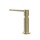 Gessi Dispenser porta sapone da banco, con carica dall'alto, finitura warm brass brushed PVD 29651#727