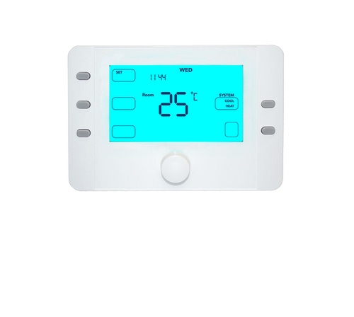 Immagine di Tecnosystemi SMART SIRIO cronotermostato ambiente con commutazione estate/inverno SGC200001