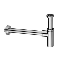 Immagine di Rubinetteria Paffoni Sifone a bottiglia per lavabo ø1.1/4", finitura cromo ZACC240CR