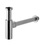 Immagine di Rubinetteria Paffoni Sifone a bottiglia per lavabo ø1.1/4", finitura steel looking ZACC240ST