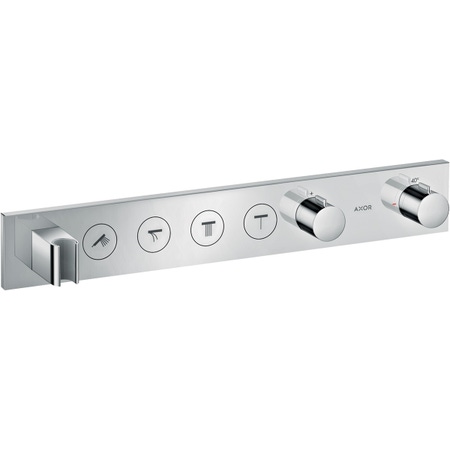 Immagine di Axor SHOWERSOLUTIONS modulo termostatico Select 600/90 ad incasso per 4 utenze, finitura cromo 18357000