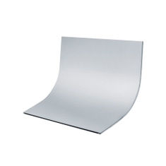 Immagine di Bellosta Lama curva a parete chiusa, finitura inox lucido 73-7831/L