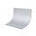 Bellosta Lama curva a parete chiusa, finitura inox lucido 73-7831/L