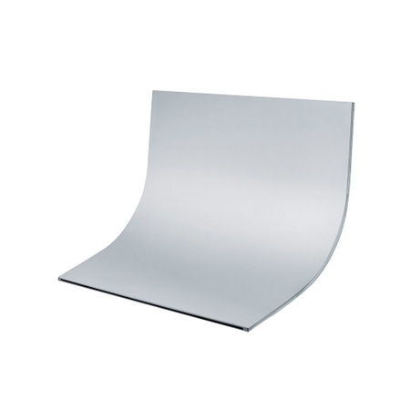 Immagine di Bellosta Lama curva a parete chiusa, finitura inox lucido 73-7831/L