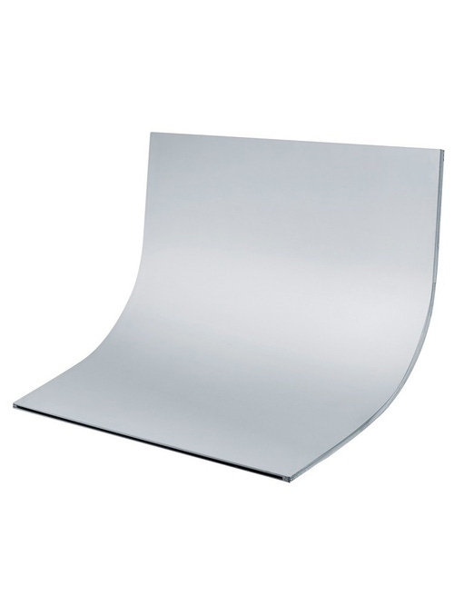 Immagine di Bellosta Lama curva a parete chiusa, finitura inox lucido 73-7831/L