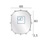 Immagine di Inda CLAIRE EASY specchio L.68 H.80 cm con illuminazione S770868
