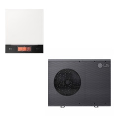 Immagine di LG THERMA V Premium R290 sistema idronico composto da pompa di calore monofase 7 kW e unità interna CONTROL BOX HM071HF.UB40+PHCS1.EEWXLEU