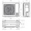 Immagine di Haier CASSETTE ROUND FLOW Climatizzatore a cassetta bianco monosplit inverter | unità esterna monofase 10.5 kW unità interna 35000 BTU AB105S2SR1FA(H)+1U105S2SQ1FA