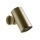 Gessi SHOWER soffione doccia anticalcare a parete orientabile, con funzione multy-spray, Ø 7.9 cm, finitura brass brushed pvd 57201#727