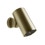 Immagine di Gessi SHOWER soffione doccia anticalcare a parete orientabile, con funzione multy-spray, Ø 7.9 cm, finitura brass brushed pvd 57201#727