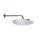 Bossini COSMO soffione Ø 23 cm, in ottone, con braccio doccia orizzontale 35 cm, finitura nero opaco H71595H00073009