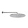 Bossini TETIS soffione Ø 20 cm, in acciaio inox, con braccio doccia orizzontale 30 cm, finitura cromo H19870G00030009