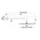 Immagine di Bossini TETIS soffione Ø 2 cm, in acciaio inox, con braccio doccia orizzontale 35cm, finitura cromo H19871H00030009