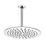 Immagine di Bossini TETIS soffione Ø 20 cm, ottone, con braccio doccia verticale 30cm, finitura cromo H31870G00030009