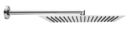 Immagine di Bossini TETIS soffione 40x25 cm, con braccio doccia orizzontale 35 cm, finitura cromo H70877H00030009