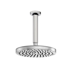 Immagine di Bossini OKI soffione Ø 25 cm, con braccio doccia verticale 30 cm, finitura cromo H31410G00030009