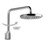 Immagine di Bossini OKI soffione Ø 25 cm, con braccio doccia girevole 30 cm, finitura cromo H59410000030009