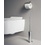 Immagine di Inda MY MINILOVE portascopino da appoggio con scovolo in silicone, finitura cromo AV514ZCR