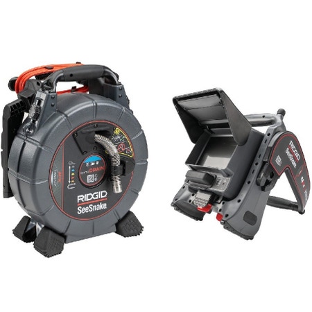 Immagine di Ridgid Ruota SeeSnake microDRAIN APX con TruSense e CS6x VERSA Monitor  70023+65163