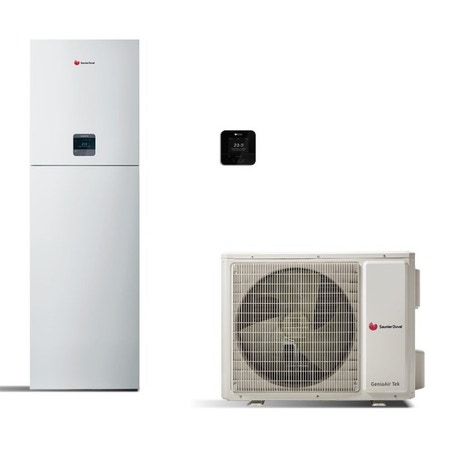 Immagine di Hermann Saunier Duval GENIA AIR TEK Pompa di calore split 6 kW 230V con Genia Set standard  con accumulo 190 l 8000017103