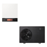 Immagine di LG THERMA V Standard R290  sistema idronico composto da pompa di calore monofase 12 kW e unità interna CONTROL BOX HM121HFD.UB41+PHCS1.EEWXLEU