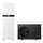 LG THERMA V Standard R290 sistema idronico composto da pompa di calore monofase 5 kW e unità interna COMBI UNIT con accumulo 200 litri, 2 circuiti HM051HFD.UA41+HN20XAHB.NK1