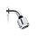Bossini Soffione Fresh Ø 10 cm con braccio doccia 12 cm, finitura cromo H41020A00030004