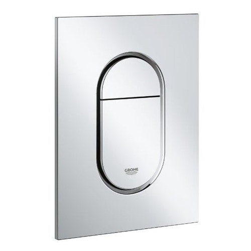 Immagine di Grohe ARENA COSMOPOLITAN S placca di comando per risciacquo a due quantità, finitura cromo 37624000