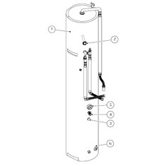 Immagine di LG KIT BOLLITORE accumulo coibentato ACS di capacità effettiva 175 litri HT175-TNK.AEU