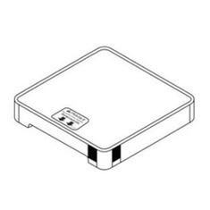 Immagine di LG Coperchio sostitutivo per comando a filo RS3, per unità interna THERMA V (da usare nel caso di comando a filo remoto) PDC-HK10