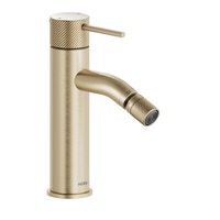Immagine di Nobili RESPIRO miscelatore monocomando per bidet, con scarico push 1 1/4", finitura miele spazzolato PVD RS131119/2CGP
