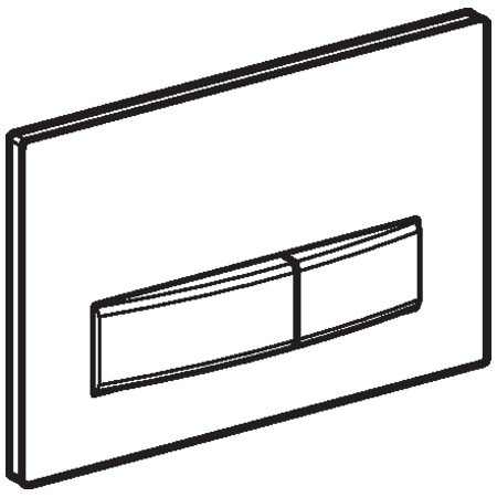 Immagine di Geberit Placca di comando Sigma50, bianco 115.788.11.5