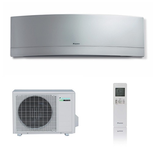 Immagine di Daikin EMURA Climatizzatore monosplit argento BTU 9000 Inverter A+++ Wi-Fi RXG25L-FTXG25LS