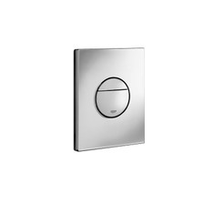 Immagine di Grohe NOVA COSMOPOLITAN piastra di azionamento per WC, per cassette di sciacquo da incasso Dual Flush e Start&Stop, finitura cromo 38765000