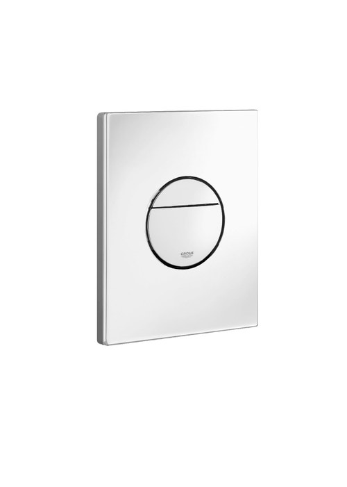 Immagine di Grohe NOVA COSMOPOLITAN piastra di azionamento per WC, per cassette di sciacquo da incasso Dual Flush e Start&Stop, colore bianco 38765SH0