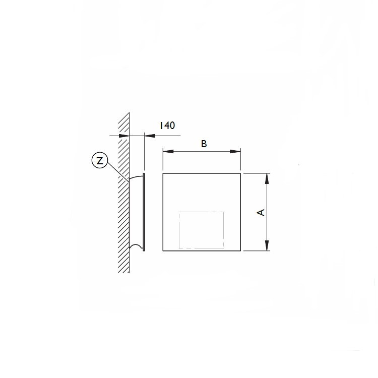 Immagine di Deltacalor ECO HEAT radiatore con scambiatore doppio H.70 L.110 cm, colore pastel jet black finitura lucido ECH2070110R9005G