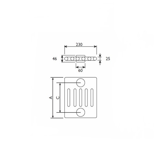 Immagine di Deltacalor New line radiatore 6 colonne Signal black h. 600 x L. 230 mm NW6060..S9004