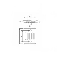 Immagine di Deltacalor New line radiatore 6 colonne Signal black h. 900 x L. 230 mm NW6090..S9004
