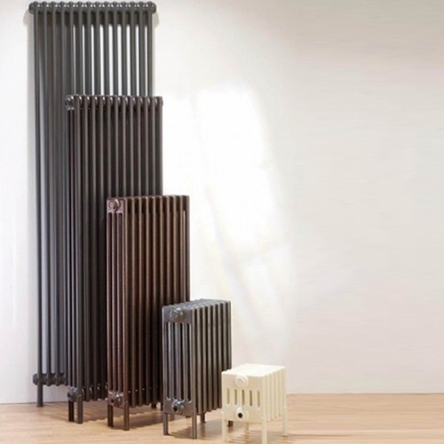 Immagine di Deltacalor New line radiatore 3 colonne Signal black h. 1800 x L. 107 mm NW3180..S9004