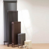 Immagine di Deltacalor New line radiatore 4 colonne Signal black h. 885 x L. 148 mm NW4088..S9004