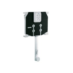 Geberit 123.001.11.1 Placca Di Scarico Per WC - Pulsante Doppio, Colore Grigio, Per Cassette A Scomparsa - 4
