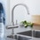 Immagine di Grohe Blue Professional Mono Rubinetto per lavello bocca "C" acqua Fredda & Gasata Cromo 31323001