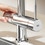 Immagine di Grohe Blue Professional Rubinetto per lavello bocca "L" acqua Fredda & Gasata Cromo 31347002