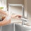Immagine di Grohe Blue Professional Rubinetto per lavello bocca "L" acqua Fredda & Gasata Cromo 31347002