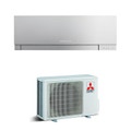 Immagine di Mitsubishi MSZ-EF Kirigamine ZEN Climatizzatore monosplit inverter, Argento | unità esterna 4.2 kW unità interna 15000 BTU MUZ-EF42VE-MSZ-EF42VE3S
