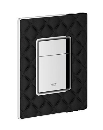 Immagine di Grohe Skate Cosmopolitan Piastra Di Azionamento Wc Nero 38913XN0