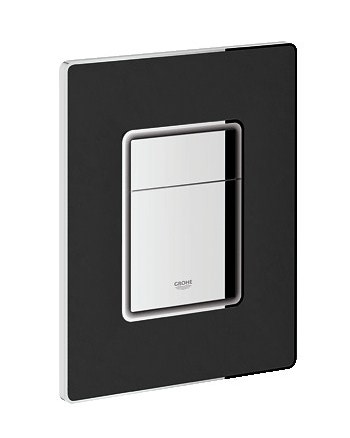 Immagine di Grohe Skate Cosmopolitan Piastra Di Azionamento Wc Nero 38914XN0