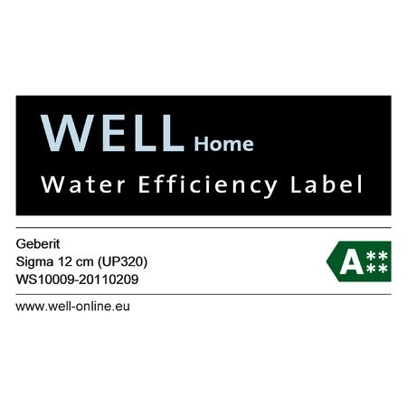 Immagine di Geberit COMBIFIX modulo per WC sospeso 109 cm con cassetta di risciacquo da incasso Sigma 8 cm per aspiratore dei cattivi odori collegato a ventilazione esterna 110.791.00.1