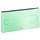 Viega Visign for More 100 Placca di comando Wc Vetro trasparente/verde menta 630836